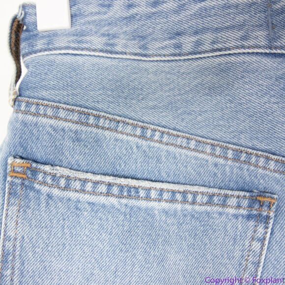 NEW Madewell Relaxed Denim Shorts in Homecrest Wash: Ripped Edition, 24 - Picture 9 of 14